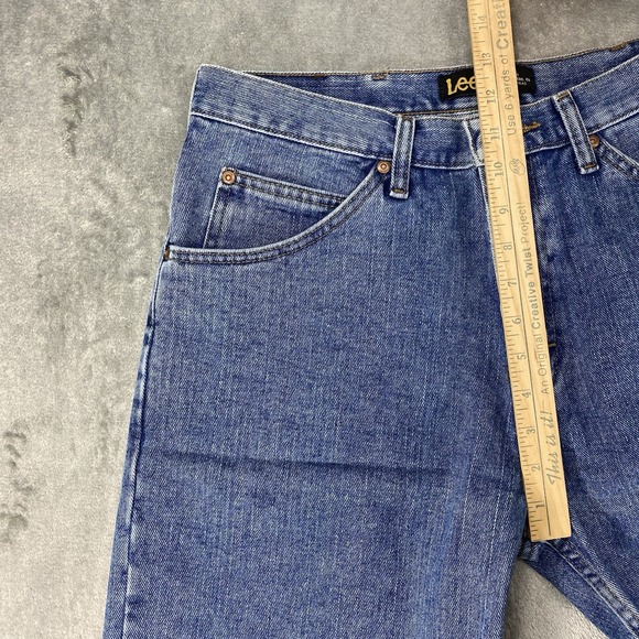 Lee Shorts Mens Size 34 Blue Denim Jean Jorts Skater Dad Outdoors *READ* - Picture 15 of 16
